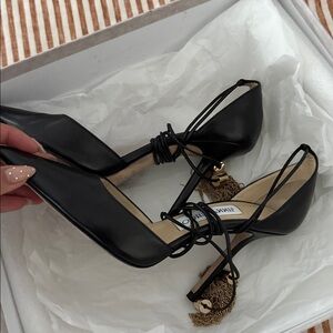 Jimmy Choo Light Gray Box with Gold Logo